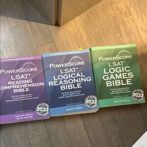 LSAT Bible Trilogy Set - Green, Blue, Purple